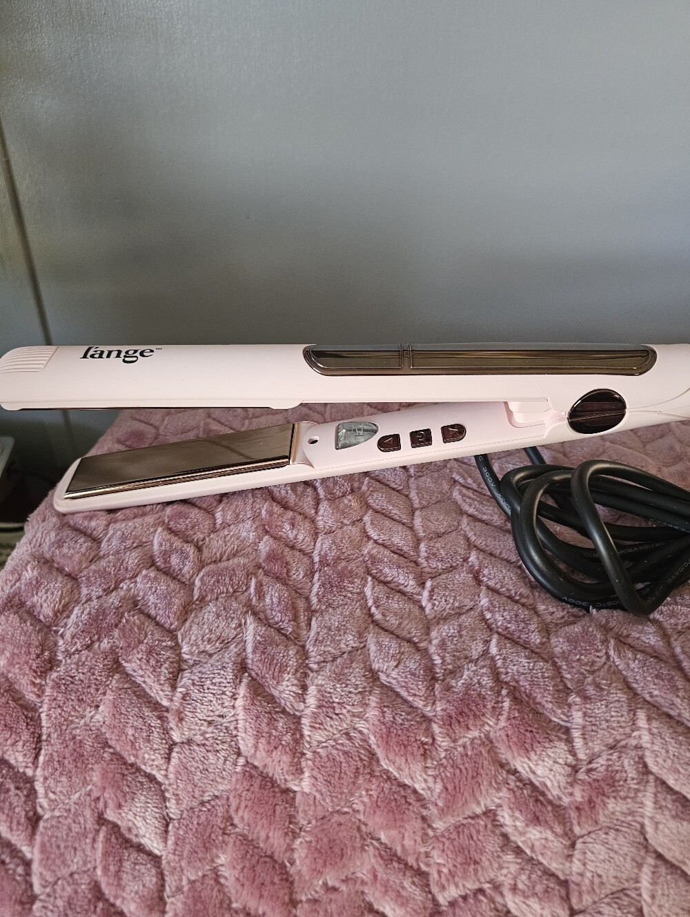 Lange Pink Hair Straightener